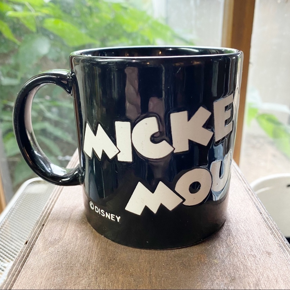 MICKEY MouseTa-data Mug 4” Black and White